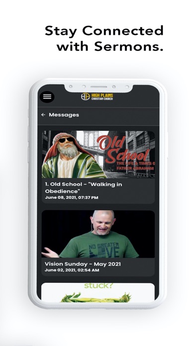 High Plains Christian Church Screenshot