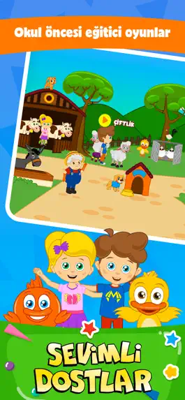 Game screenshot Sevimli Dostlar Çocuk Oyunları mod apk