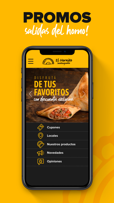 El Hornito App Screenshot