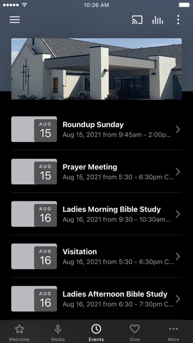 First Baptist Church Jacksboro Screenshot