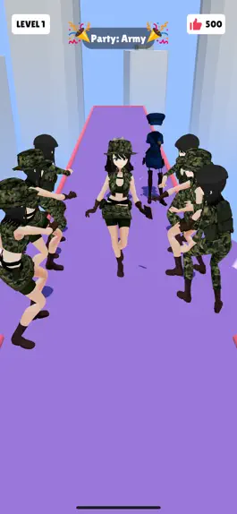 Game screenshot Party Dress Run apk