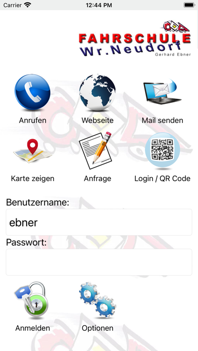 Fahrschule Wr. Neudorf Screenshot
