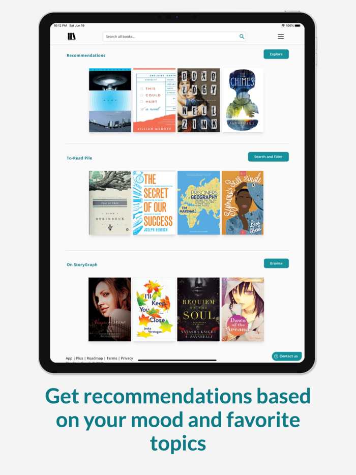 StoryGraph Reading Tracker