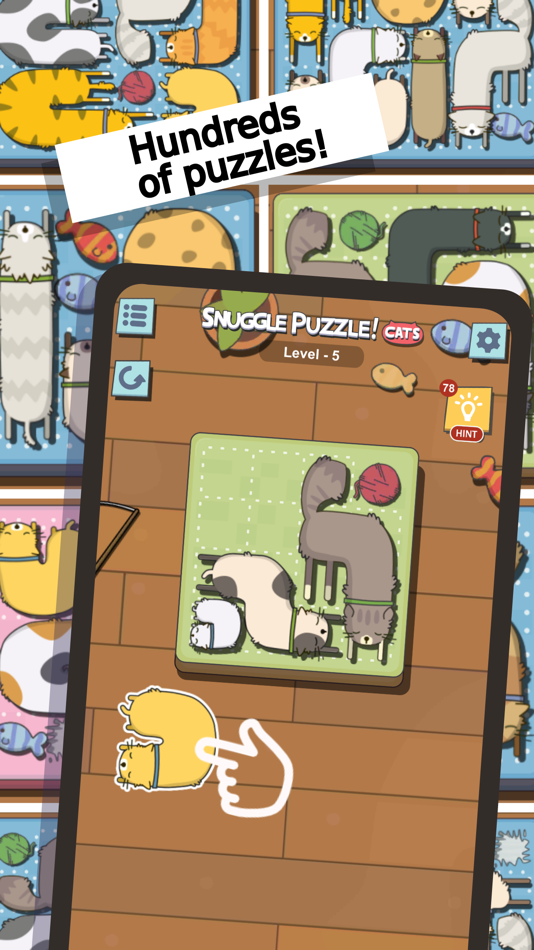 #2. Snuggle Puzzle Cat Game (iOS) 由: zehond LLC