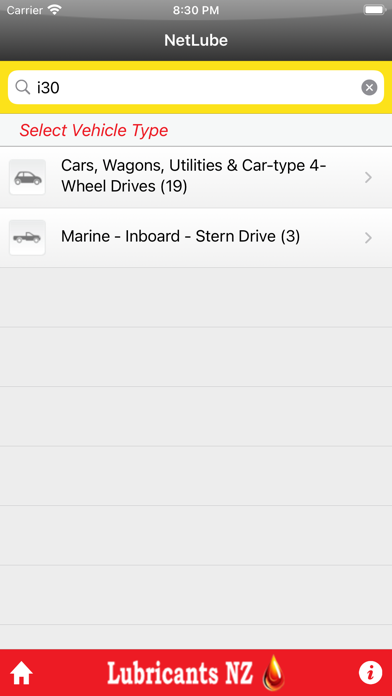 Screenshot #3 pour NetLube Lubricants NZ
