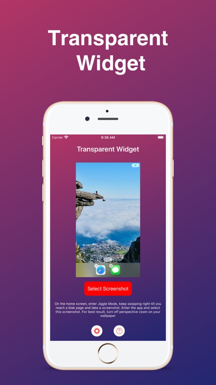 Transparent Widget - Invisible