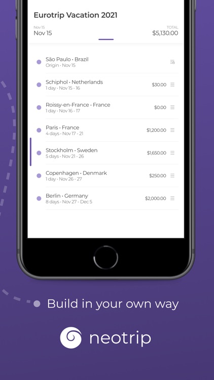 Neotrip - Itinerary Planner screenshot-4