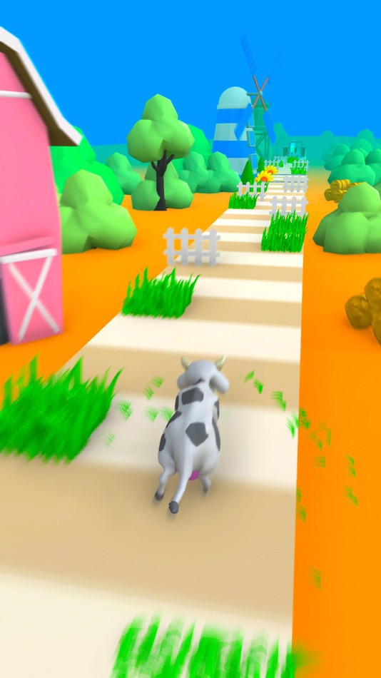#1. Cow Runner 3D (iOS) 由: 3A YAPIM VE YAZILIM DANISMANLIK LIMITED SIRKETI