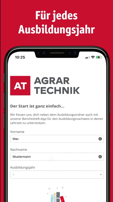AGRARTECHNIK Berichtsheft Screenshot