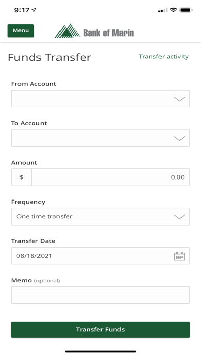 Bank of Marin Screenshot 3 - AppWisp.com Bank of Marin Screenshot 3 - AppWisp.com