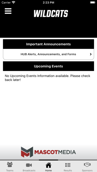 East Chapel Hill Wildcats Screenshot