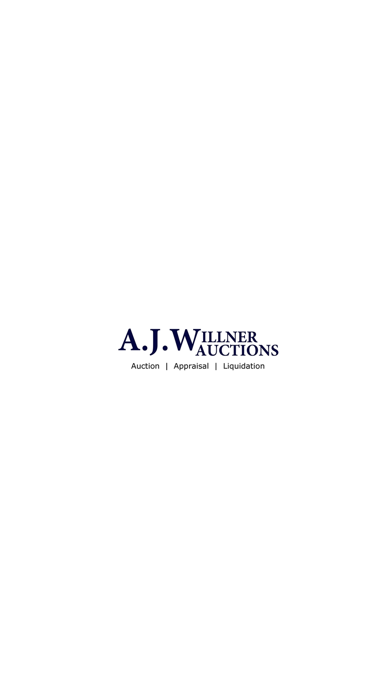 AJ Willner Auctions Screenshot