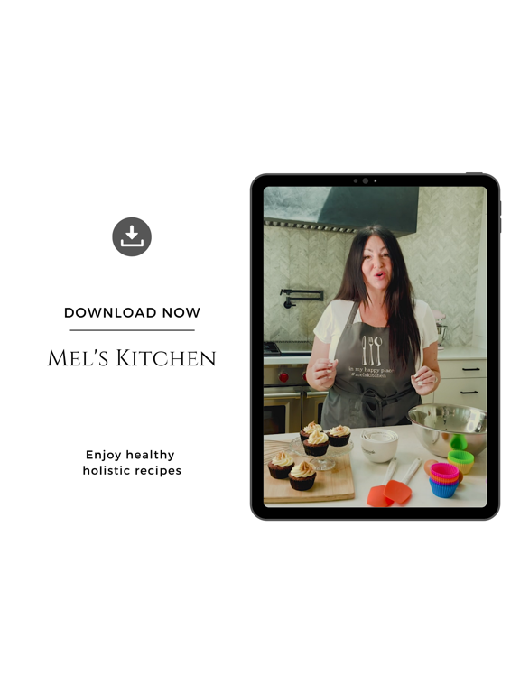 Mel's Kitchen iPad screenshot 2 - Food & Drink app