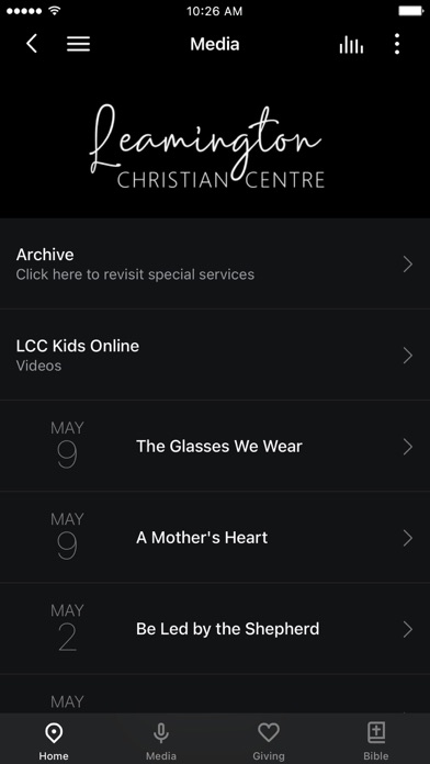 Leamington Christian Centre Screenshot