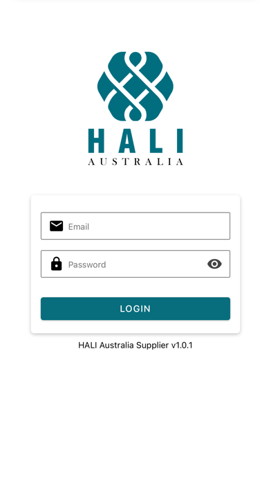 HALI Supplier Screenshot