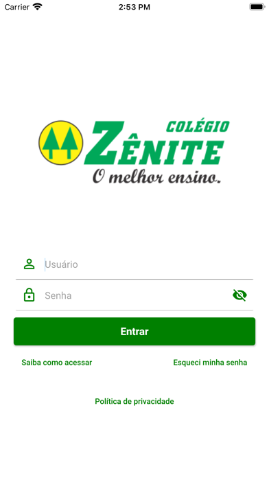 Colégio Zênite Screenshot