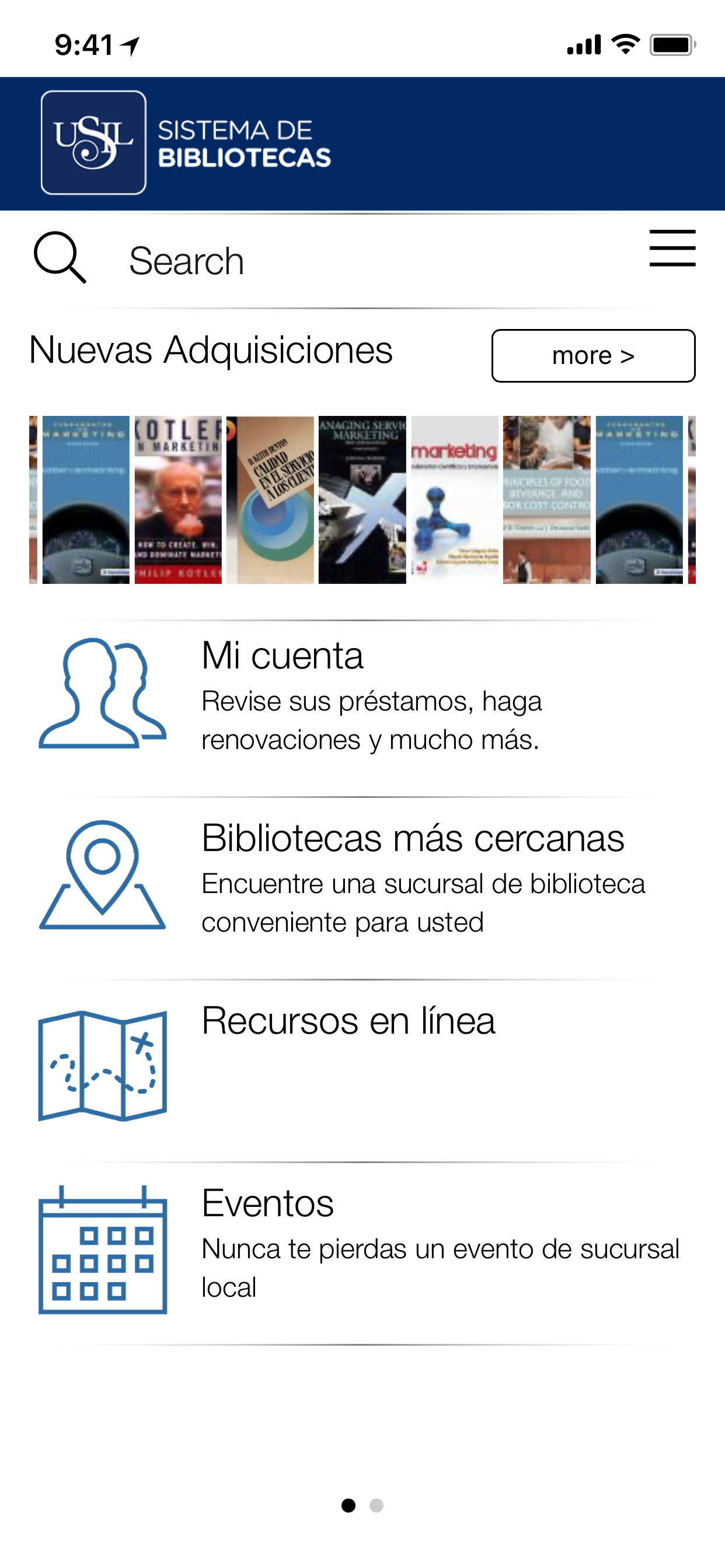 Bibliotecas USIL