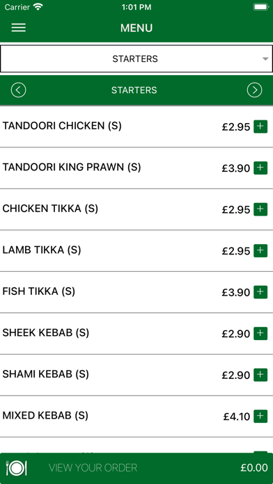 Basmati Indian Restaurant Screenshot