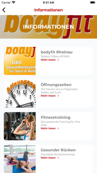 bodyfit Rheinau Screenshot