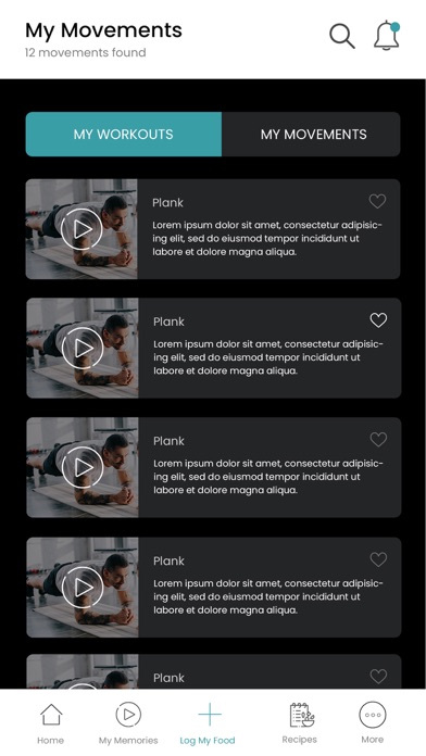 EML Fitness Screenshot