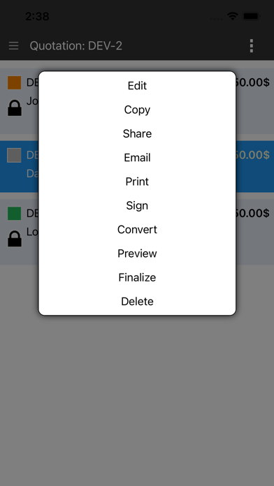 PragmaQuote: Quotes & Invoices Screenshot