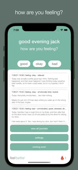 Game screenshot feel better | love yourself mod apk
