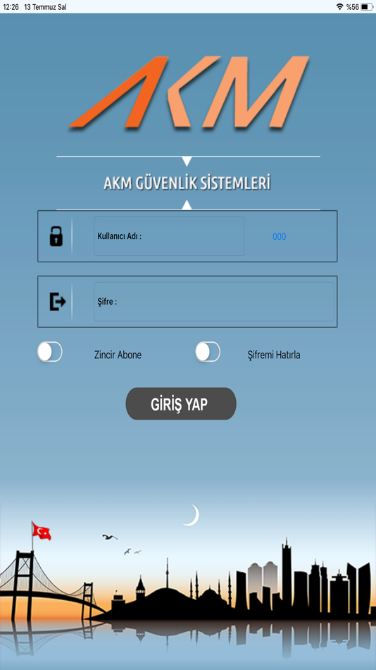 #1. AKM ALARM SİNYAL TAKİBİ (iOS) 由: Mustafa KOCA