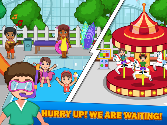 Screenshot #5 pour Town Theme Park Life
