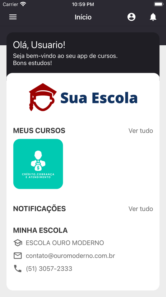 #1. Meu App de Cursos (iOS) 由: Ouro Moderno