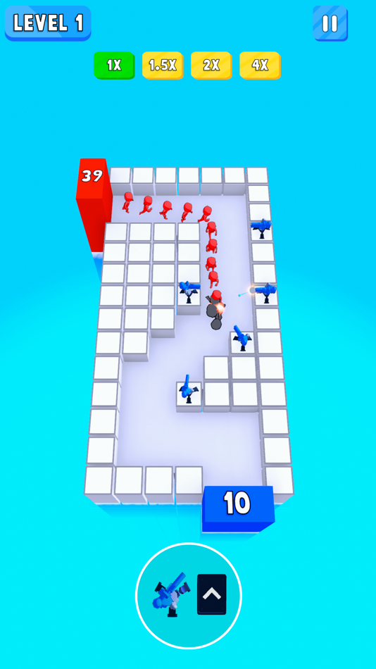 #7. Merge Defender 3D (iOS) 由: Dumbbell Games Yazilim Anonim Sirketi