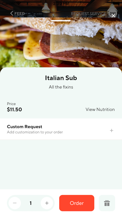 Swoop - Social Dining Screenshot