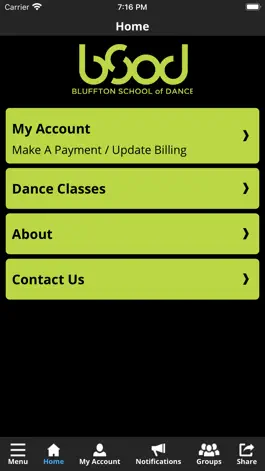 Game screenshot Bluffton School of Dance apk