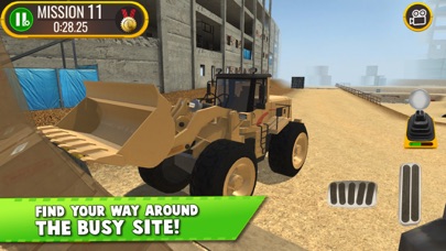 Construction Site Truck Driver Screenshot
