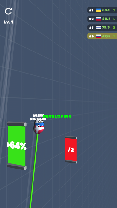 Countryball Race Screenshot