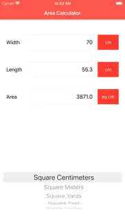 area calculator fast iphone screenshot 3