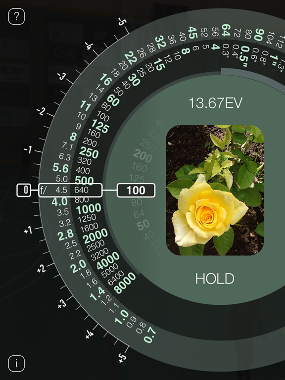 Screenshot #4 pour Light meter wheel