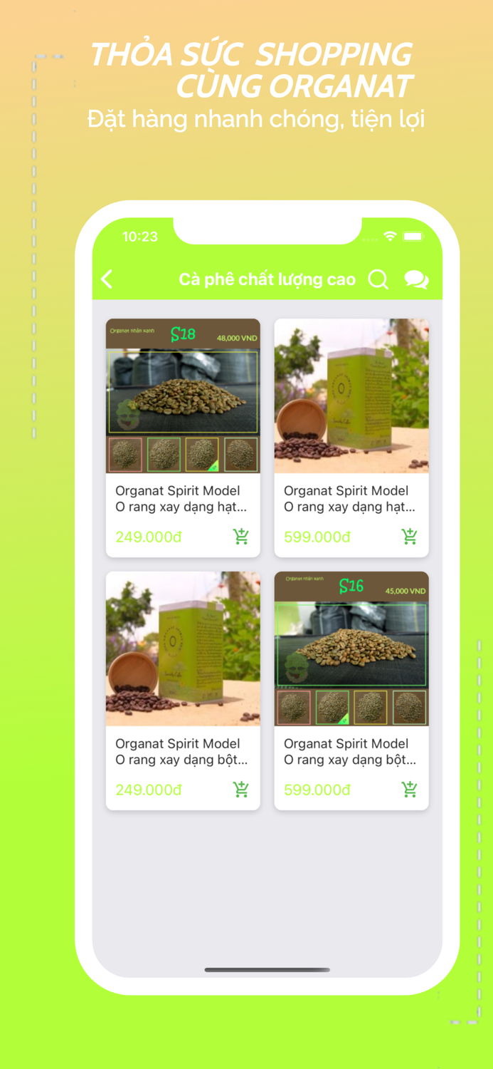 Organat - Cà phê hữu cơ