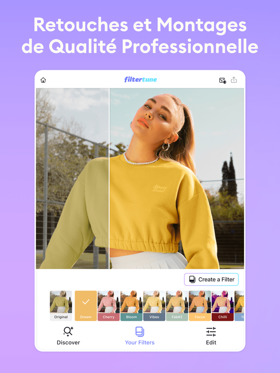 Screenshot #4 pour Filtertune par Lightricks