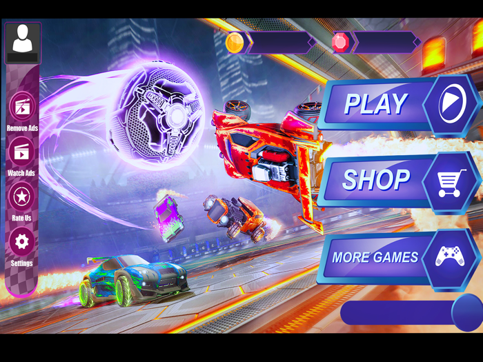 Rocket Car Ball- Soccer League