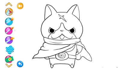 Yo kai Coloring Book Screenshot