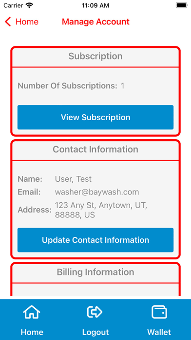 Bay Wash Xpress Screenshot