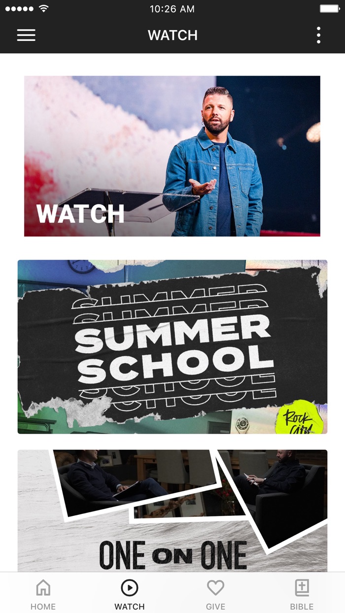 Rock City Church App