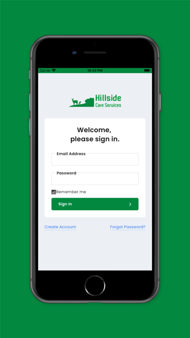 Hillside Care Services Screenshot
