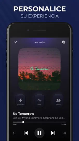 Captura de pantalla de Bass Booster - Potencia Bajos en iPhone 5