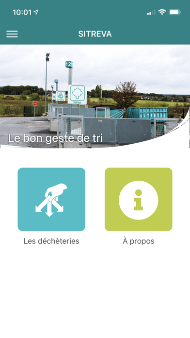 Info déchèteries Sitreva Screenshot