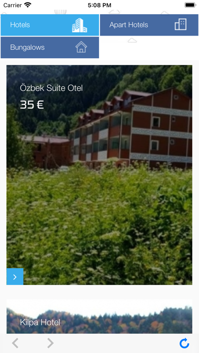 Uzungol Booking Screenshot