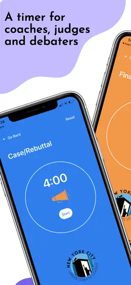 Game screenshot NYCUDL Debate Timer mod apk