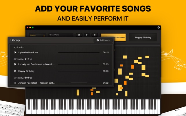 ‎MIDI Keyboard - Piano Lessons Screenshot