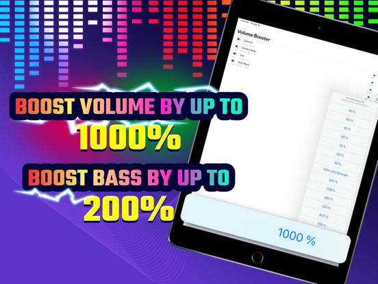 Screenshot #2 for Volume Booster + Bass Booster