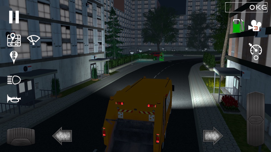 #8. Trash Truck Simulator (iOS) Podle: SkisoSoft